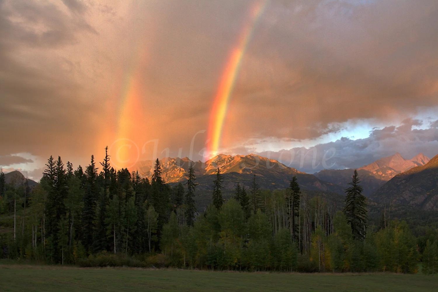 DOUBLE RAINBOW TWILIGHT PEAKS 2014