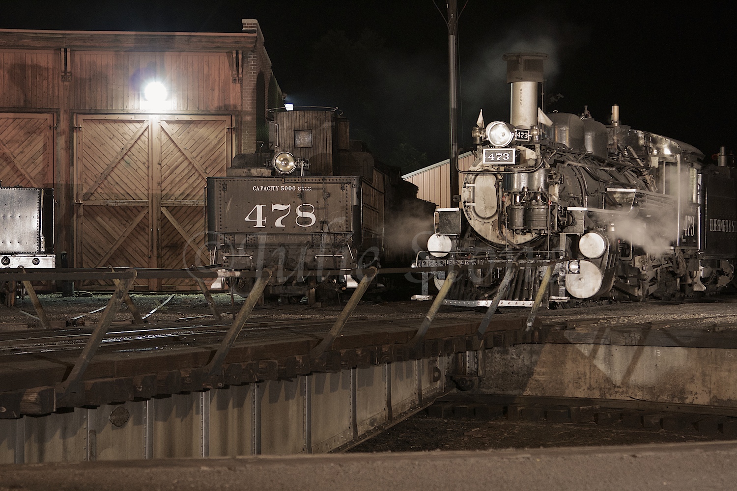 Engine 473 and 478 Fall Night Shoot 2014