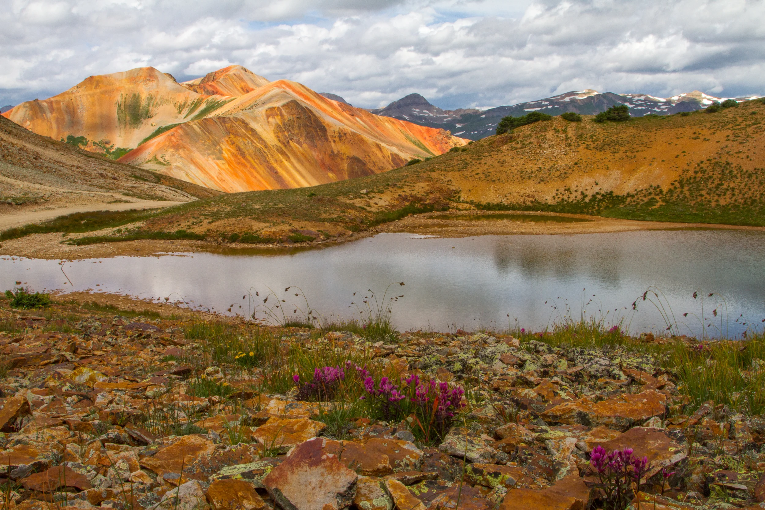 Reflection Pond on Corkscrew Gulch Trail, Image # 8248