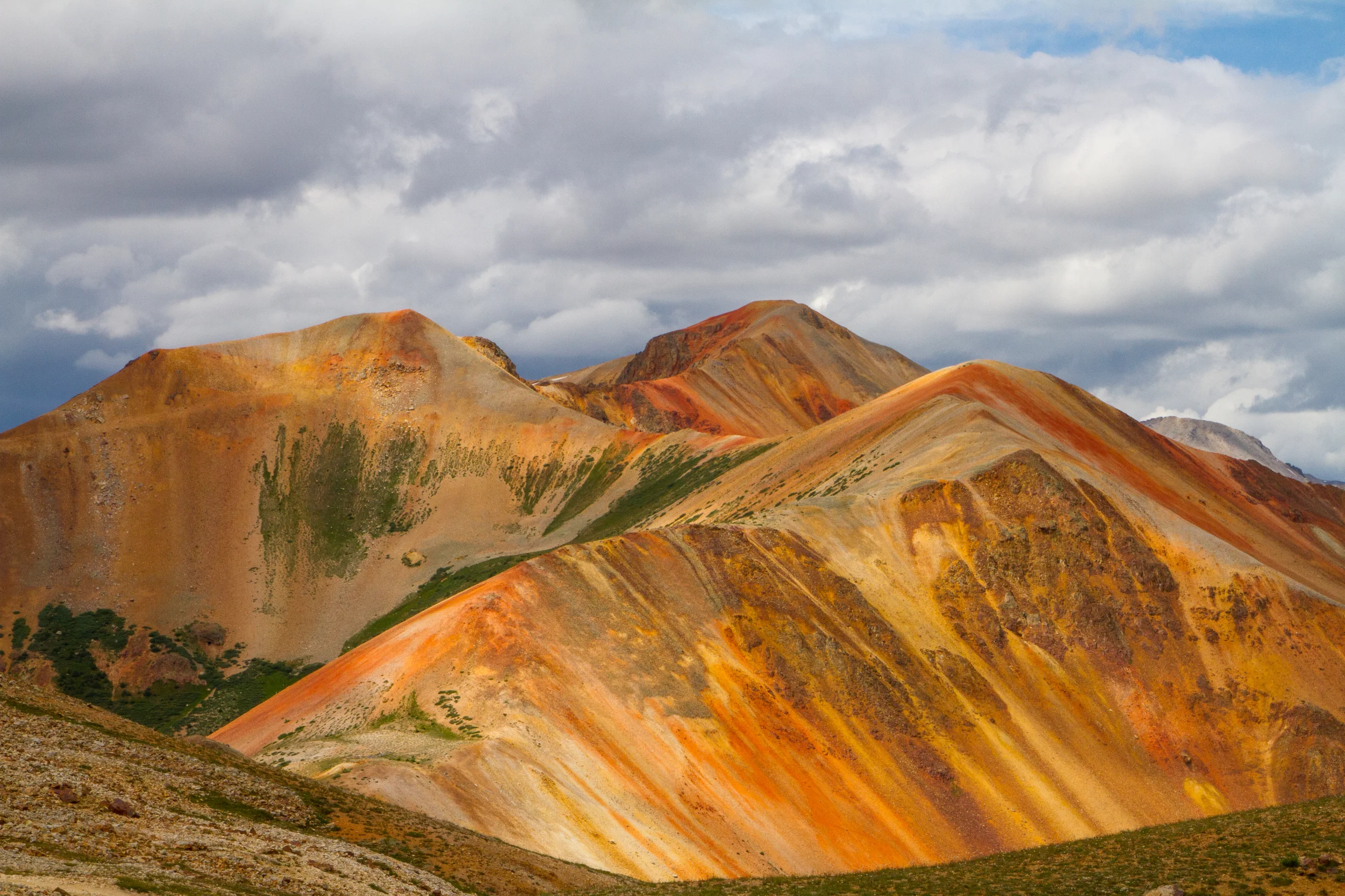 Corkscrew Gulch View of Red Mountain, Image # 8314