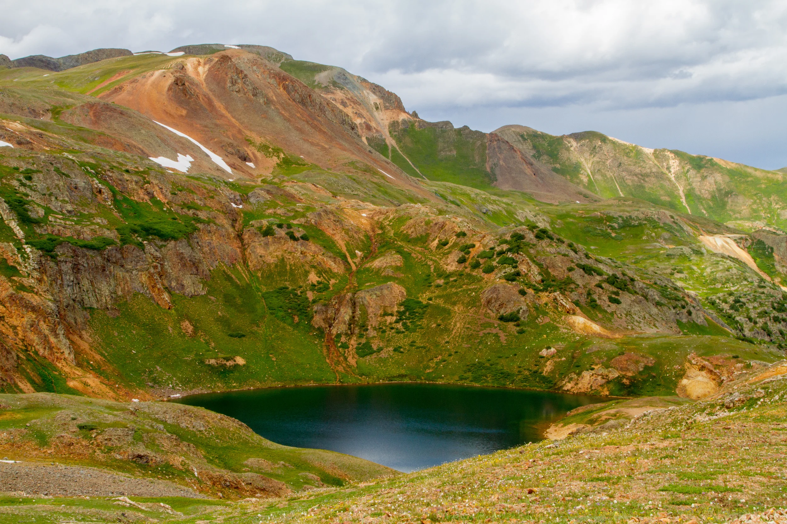 Lake Como from California Pass, Image # 8497