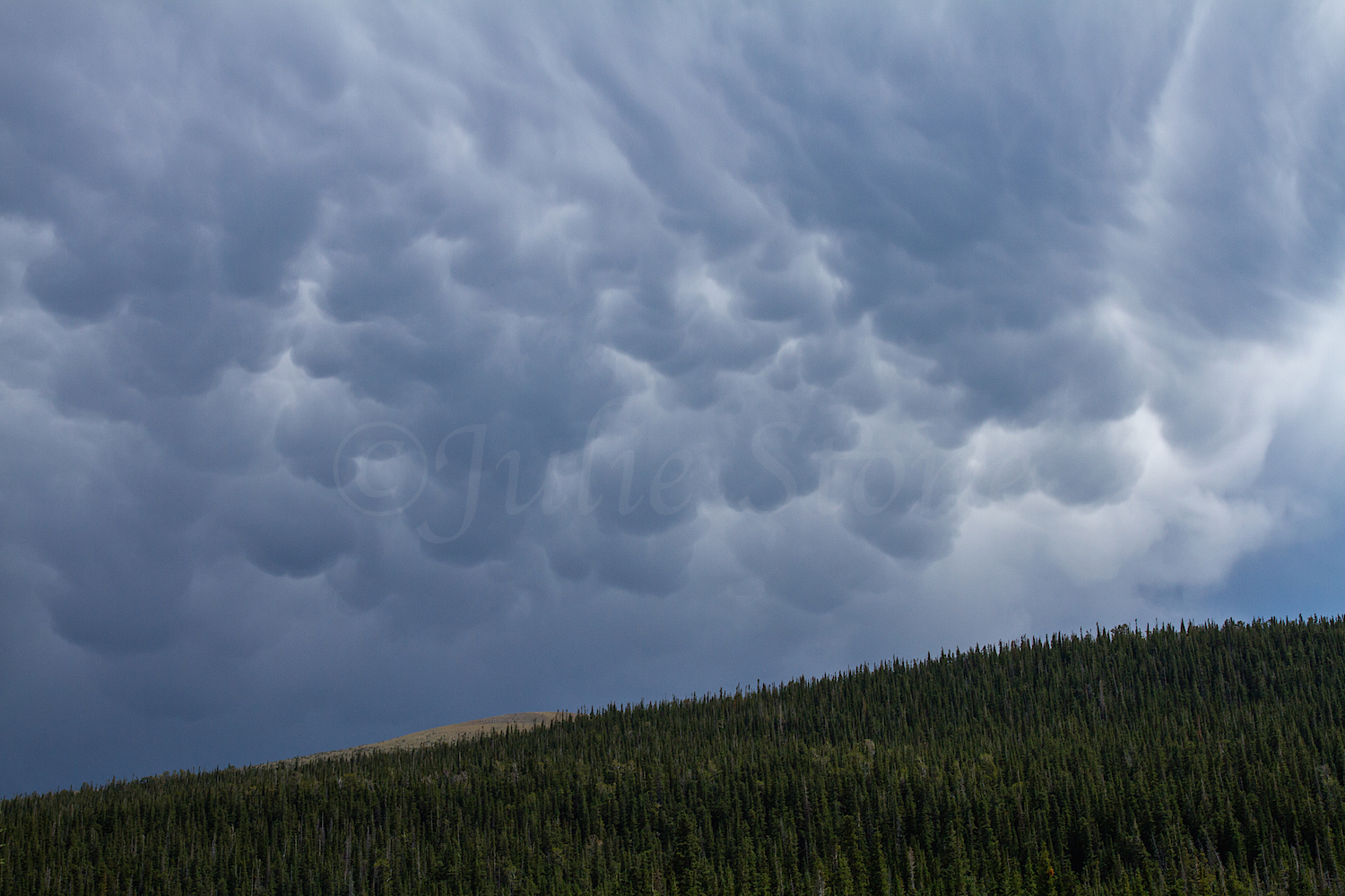 Storm approaching Brainard Lake, Image #4123