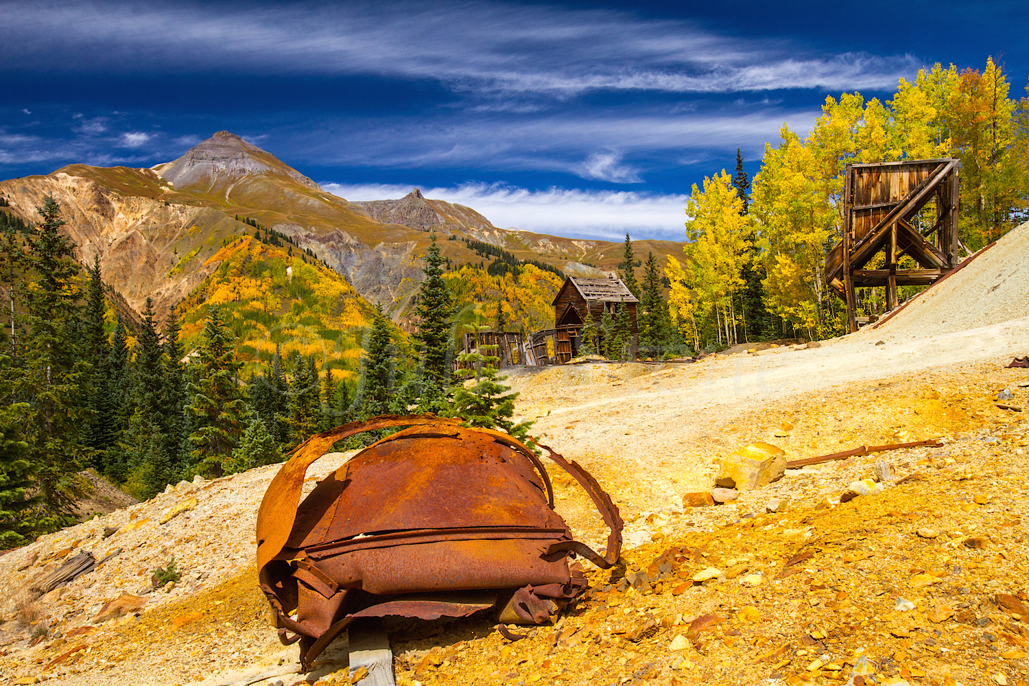 Red Mountain Fall Color, Image #9695