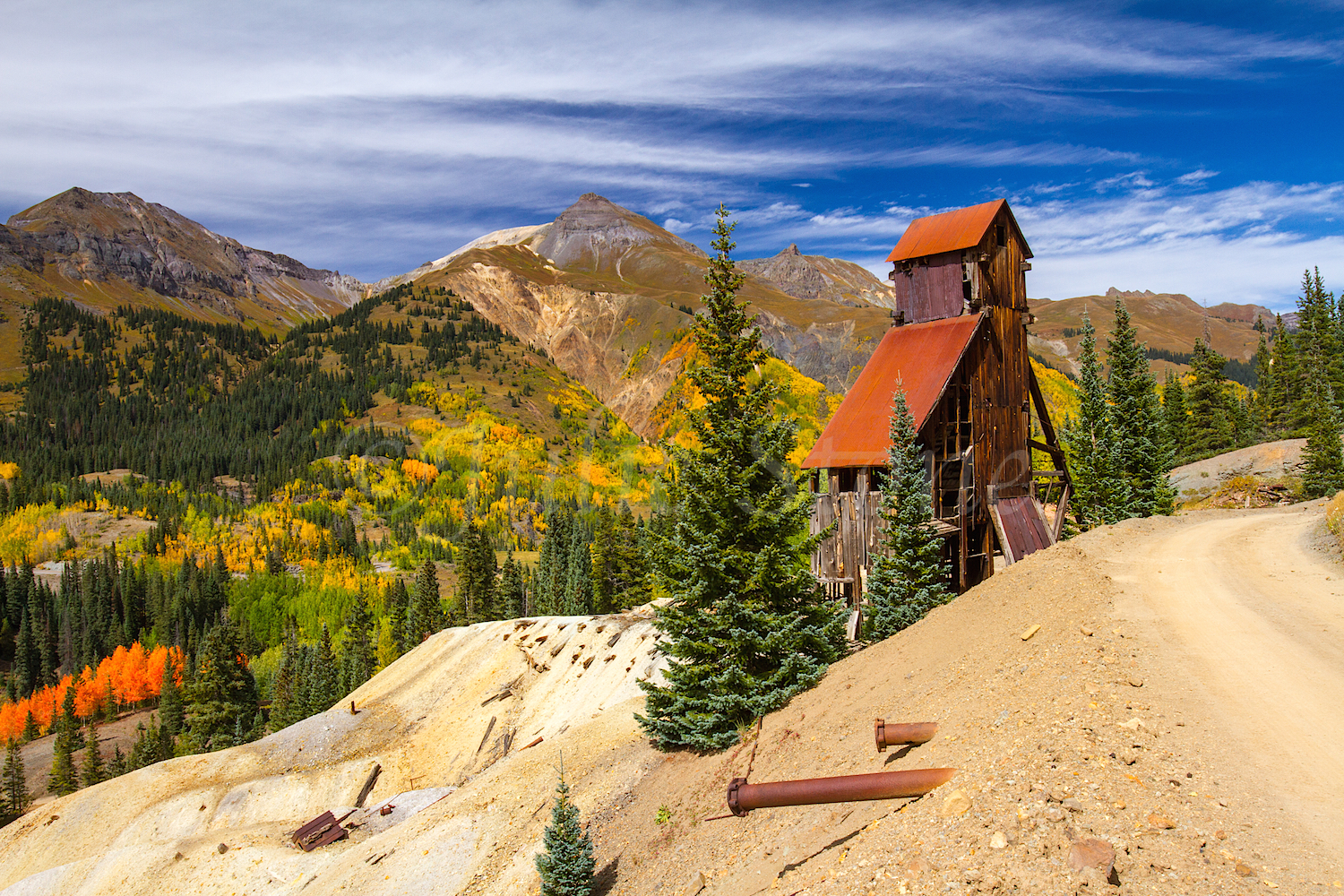 Red Mountain Fall Color, Image #9716