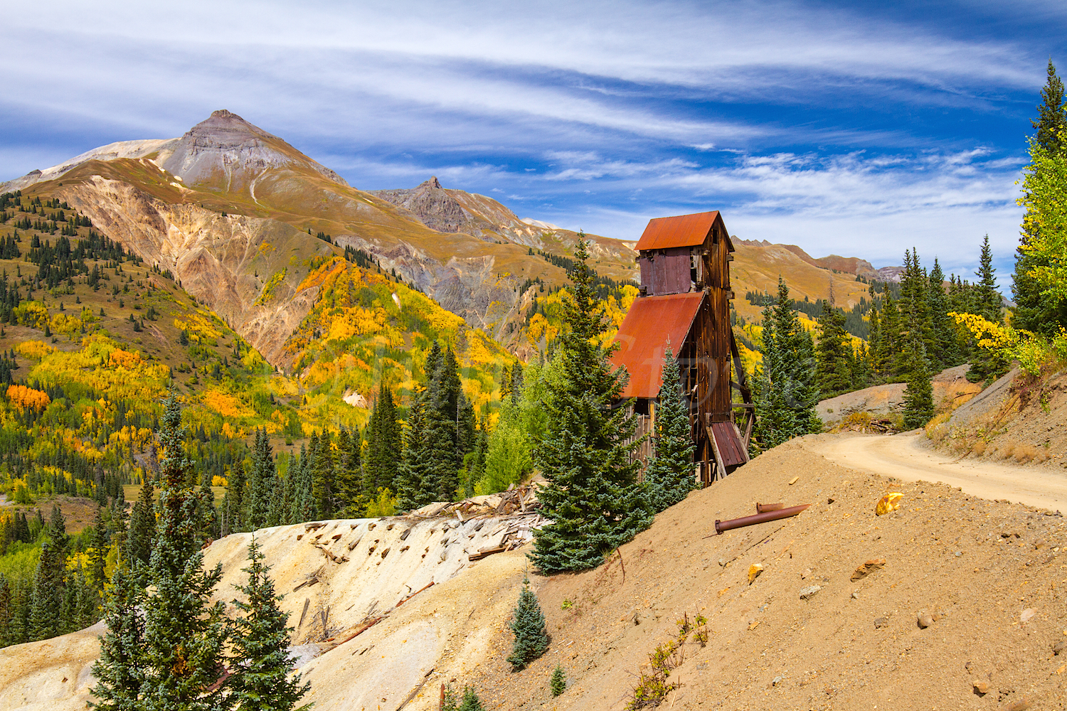 Red Mountain Fall Color, Image #9740