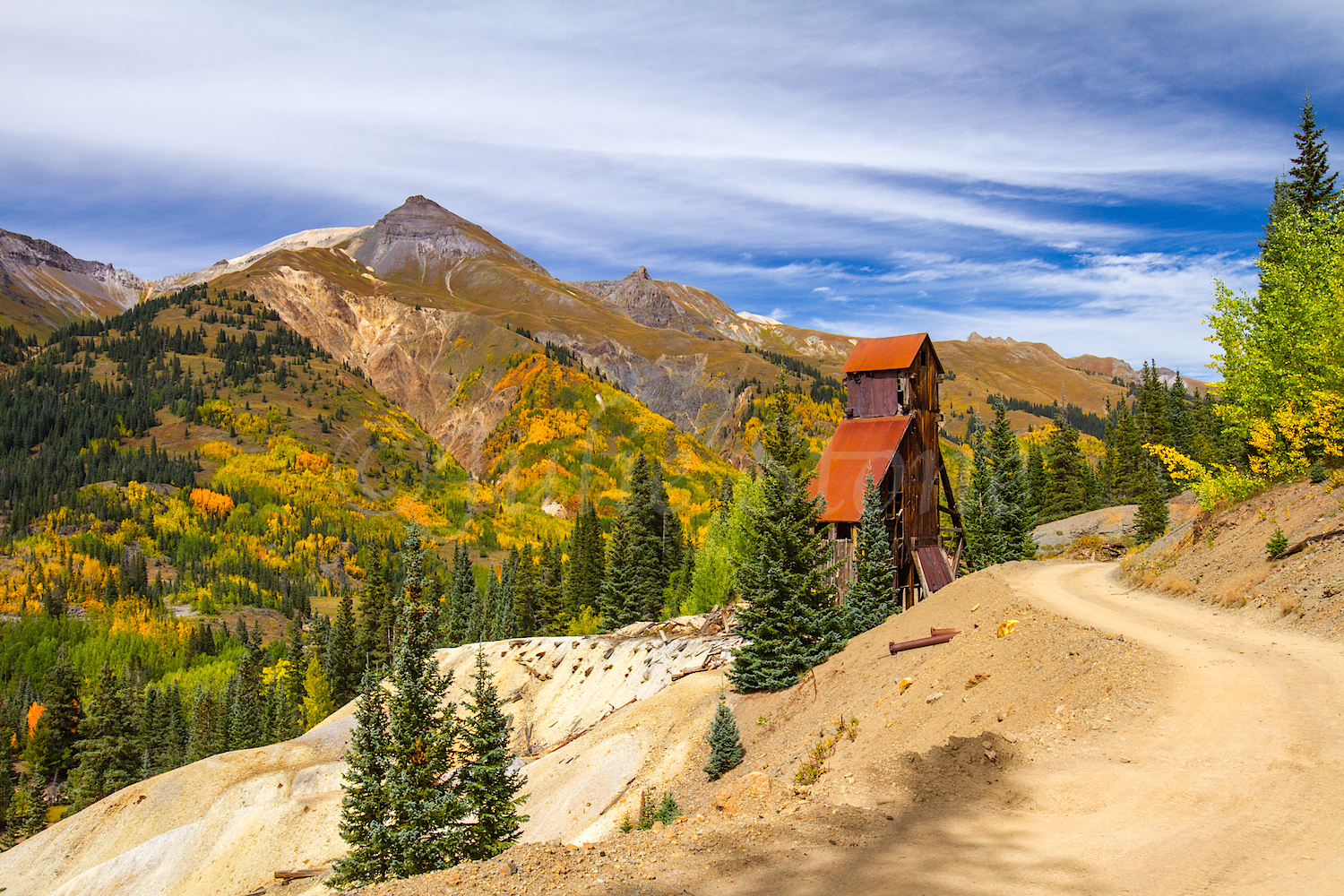 Red Mountain Fall Color, Image #9753