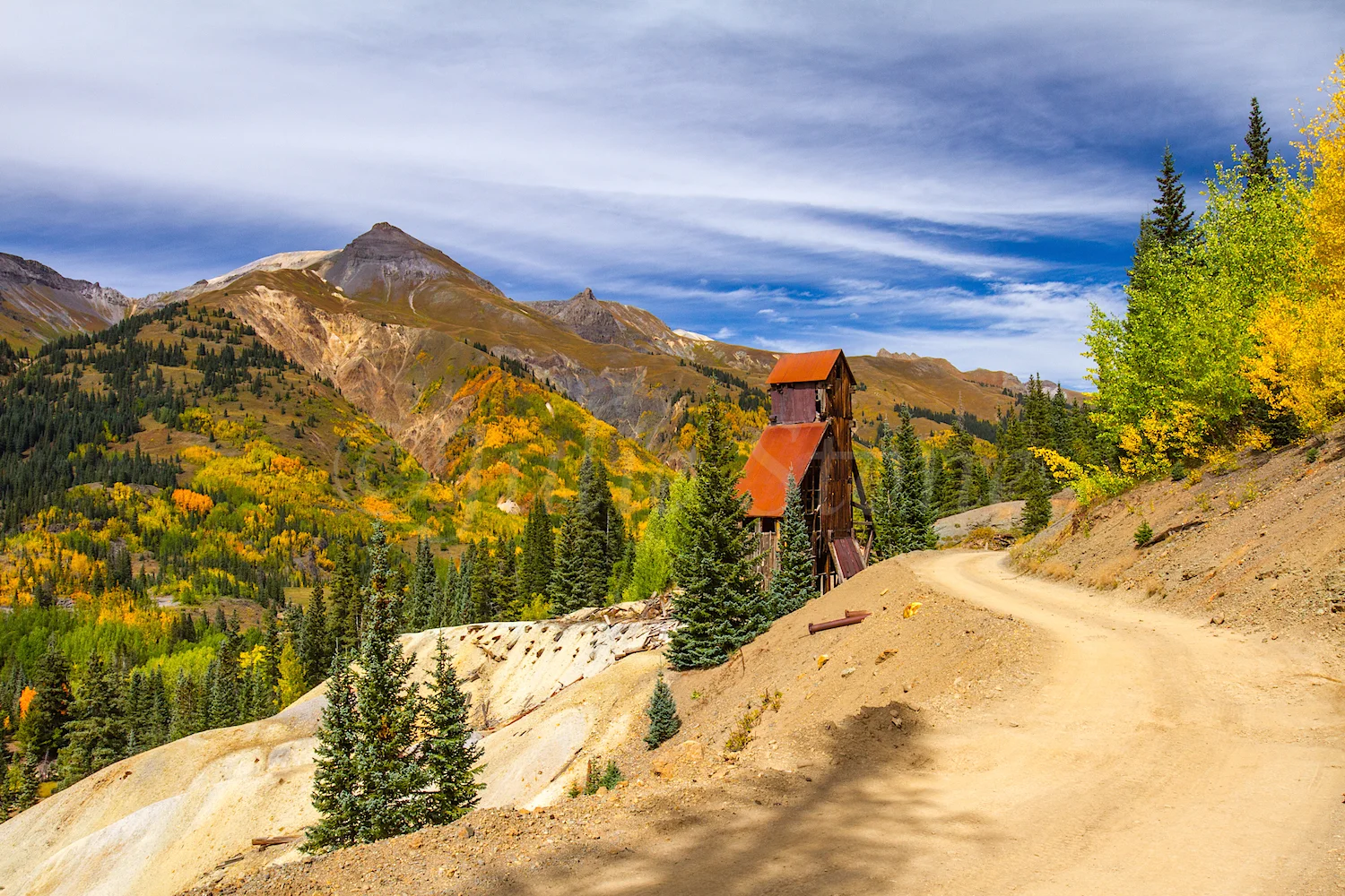 Red Mountain Fall Color, Image #9754