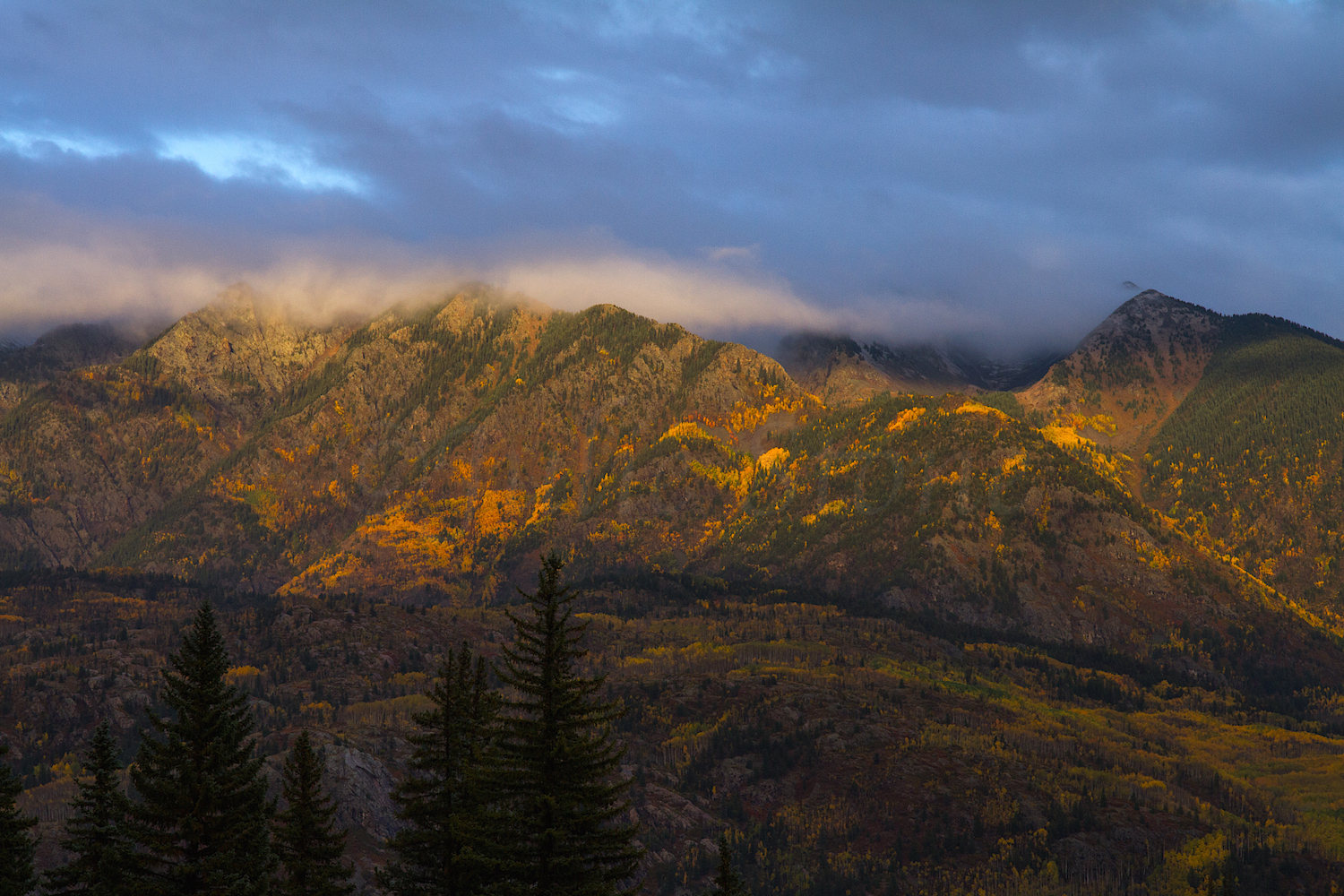 Needles Mountain Sunset, Image #6415