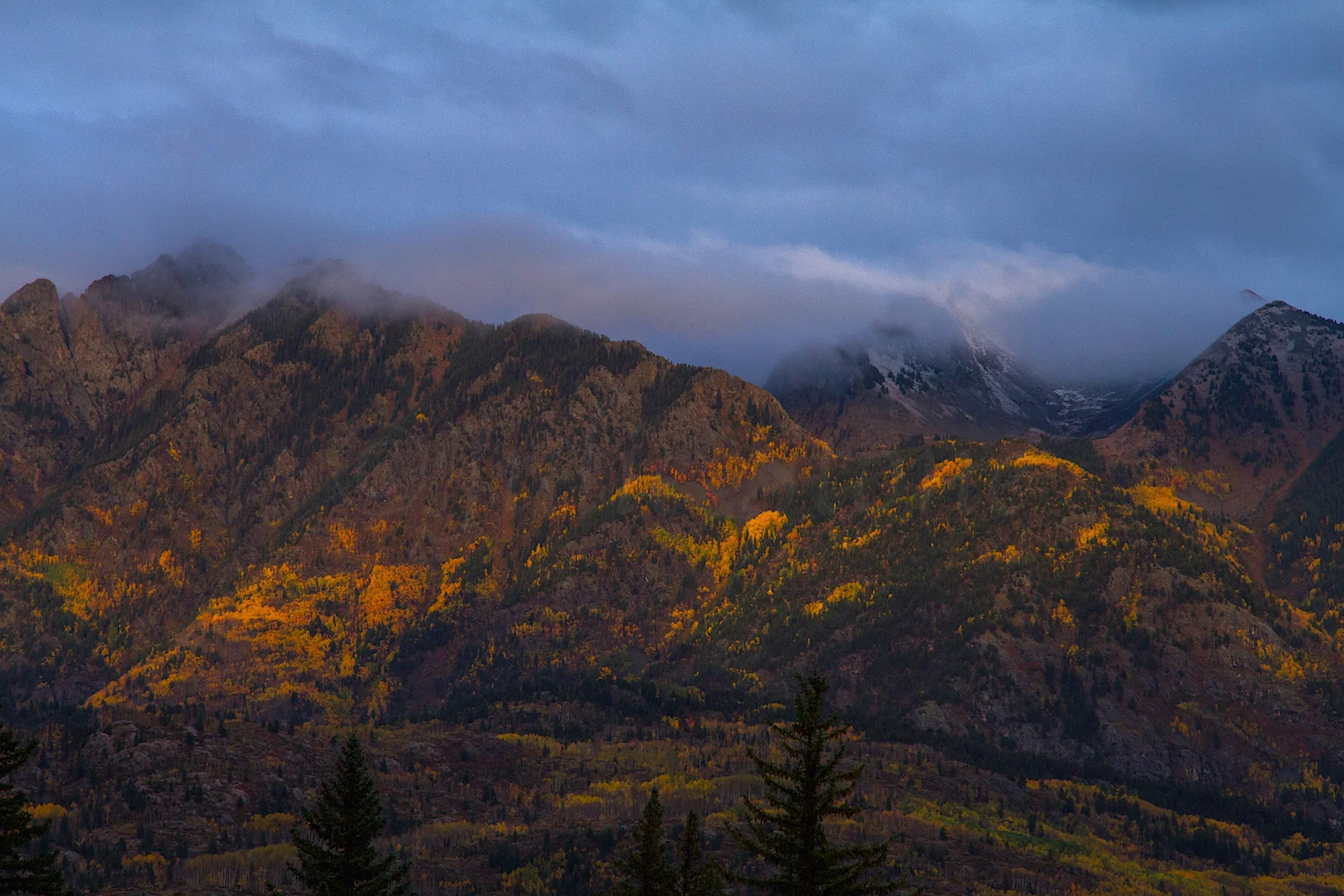 Needles Mountain Sunset, Image #6436