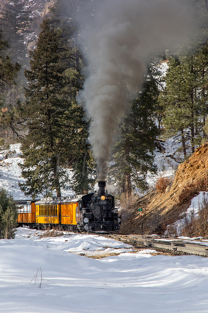 Winter Train, Image # JS-0469