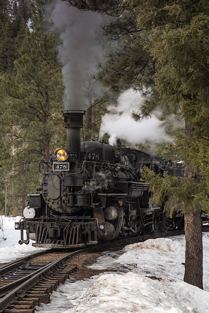 Winter Train, Image # JS-0706