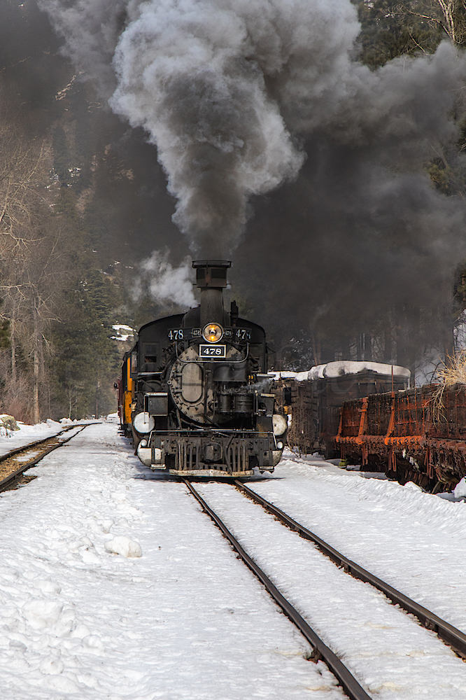 Winter Train, Image # JS-1203