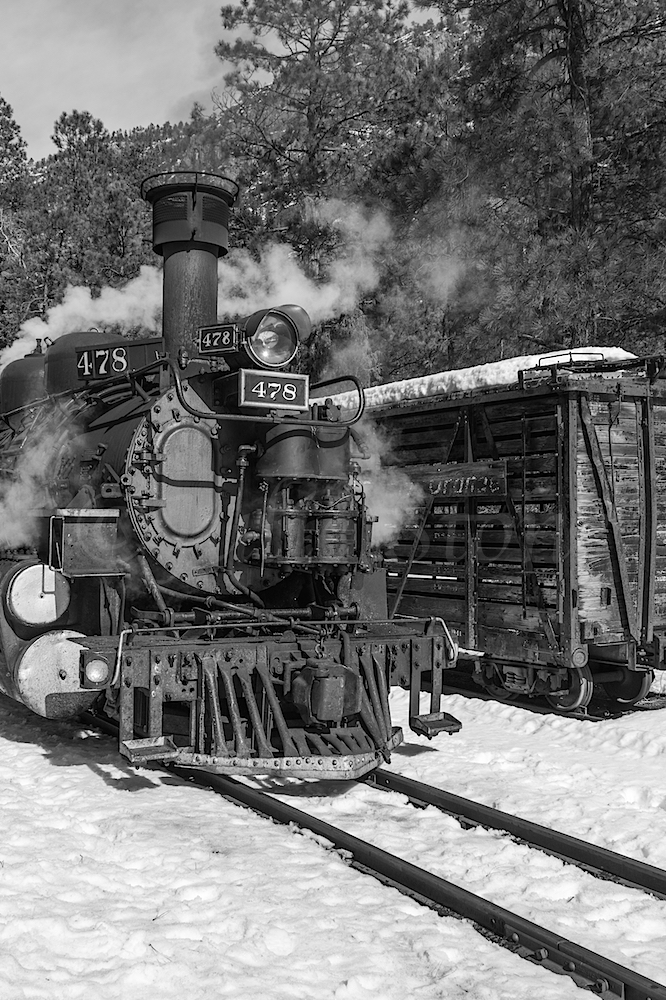 Winter Train, Image # JS-1359