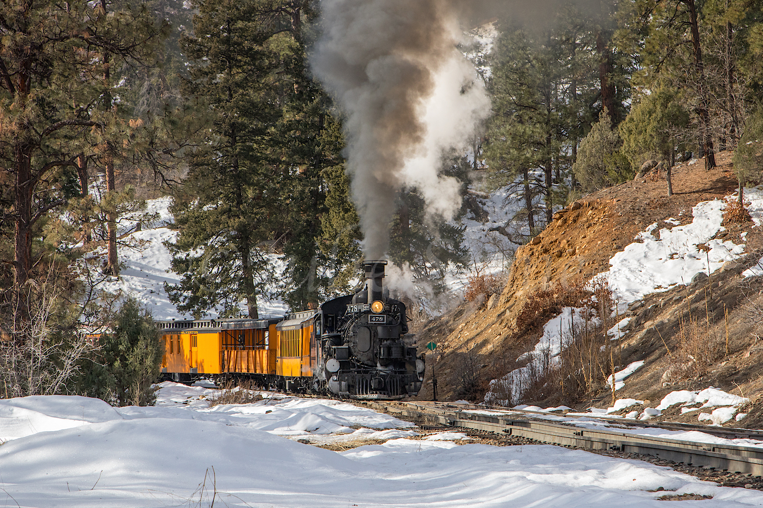 Winter Train, Image # JS-0476