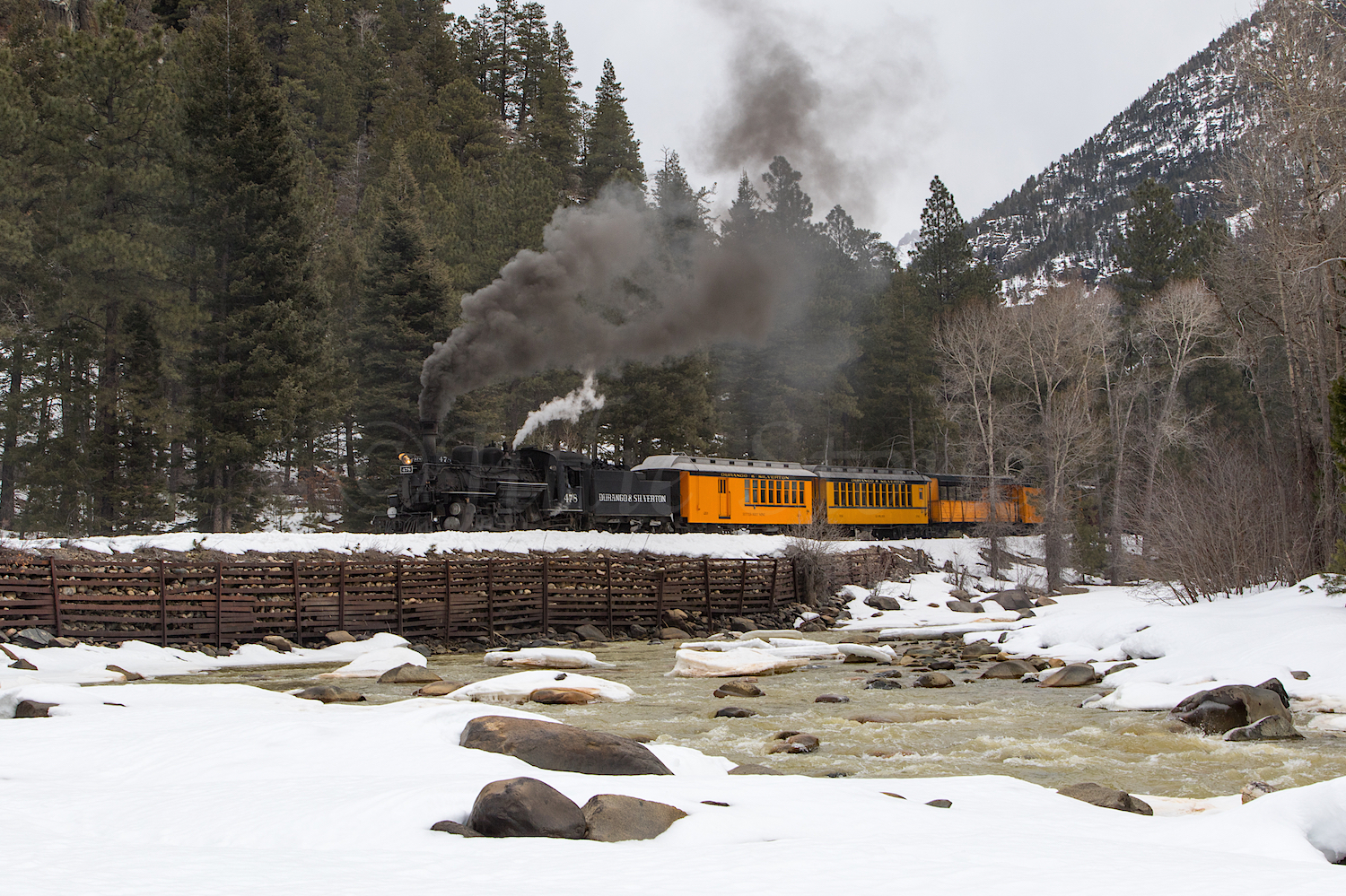 Winter Train, Image # JS-0933