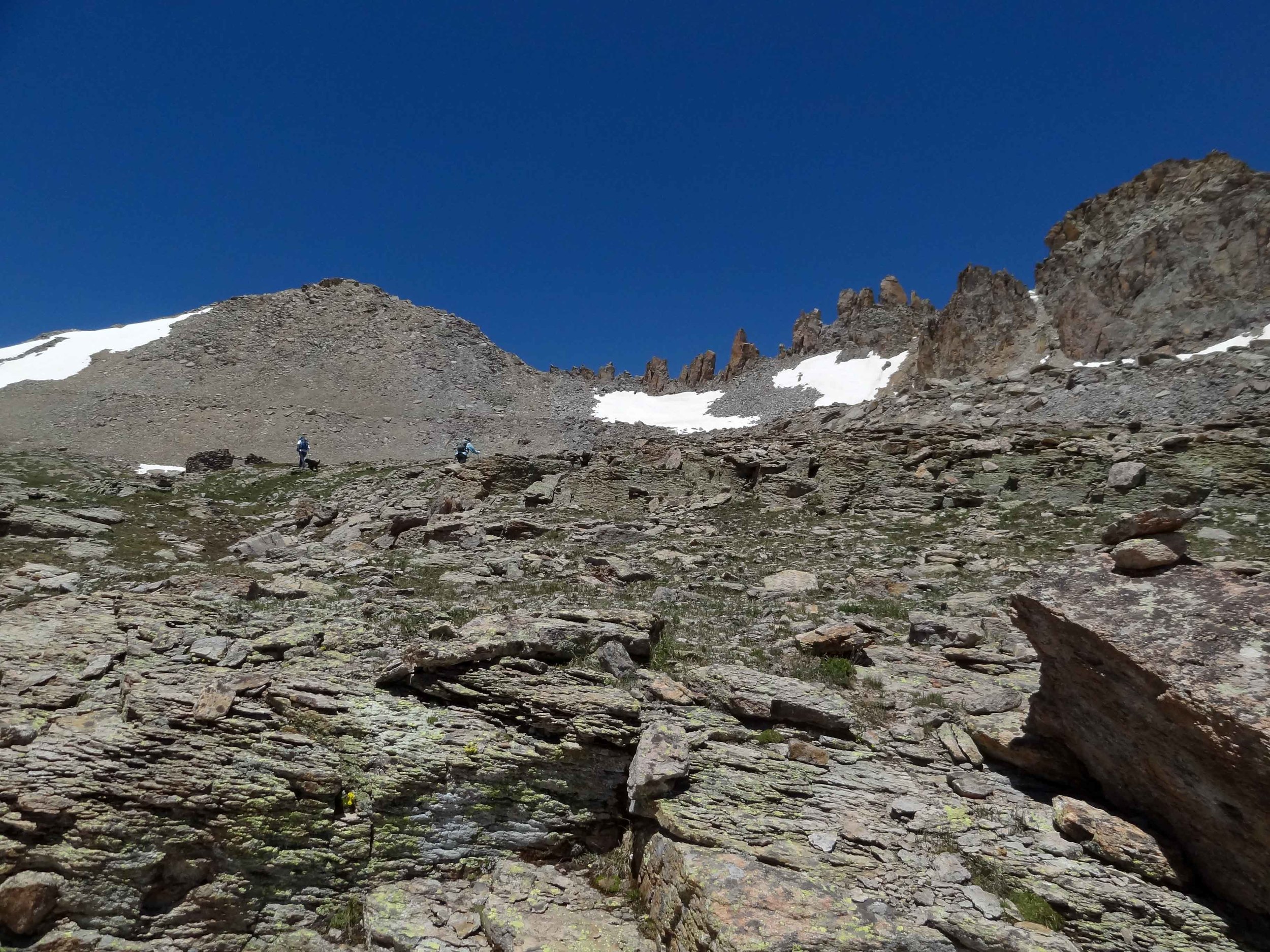 Jane Marie and Penny continue to climb