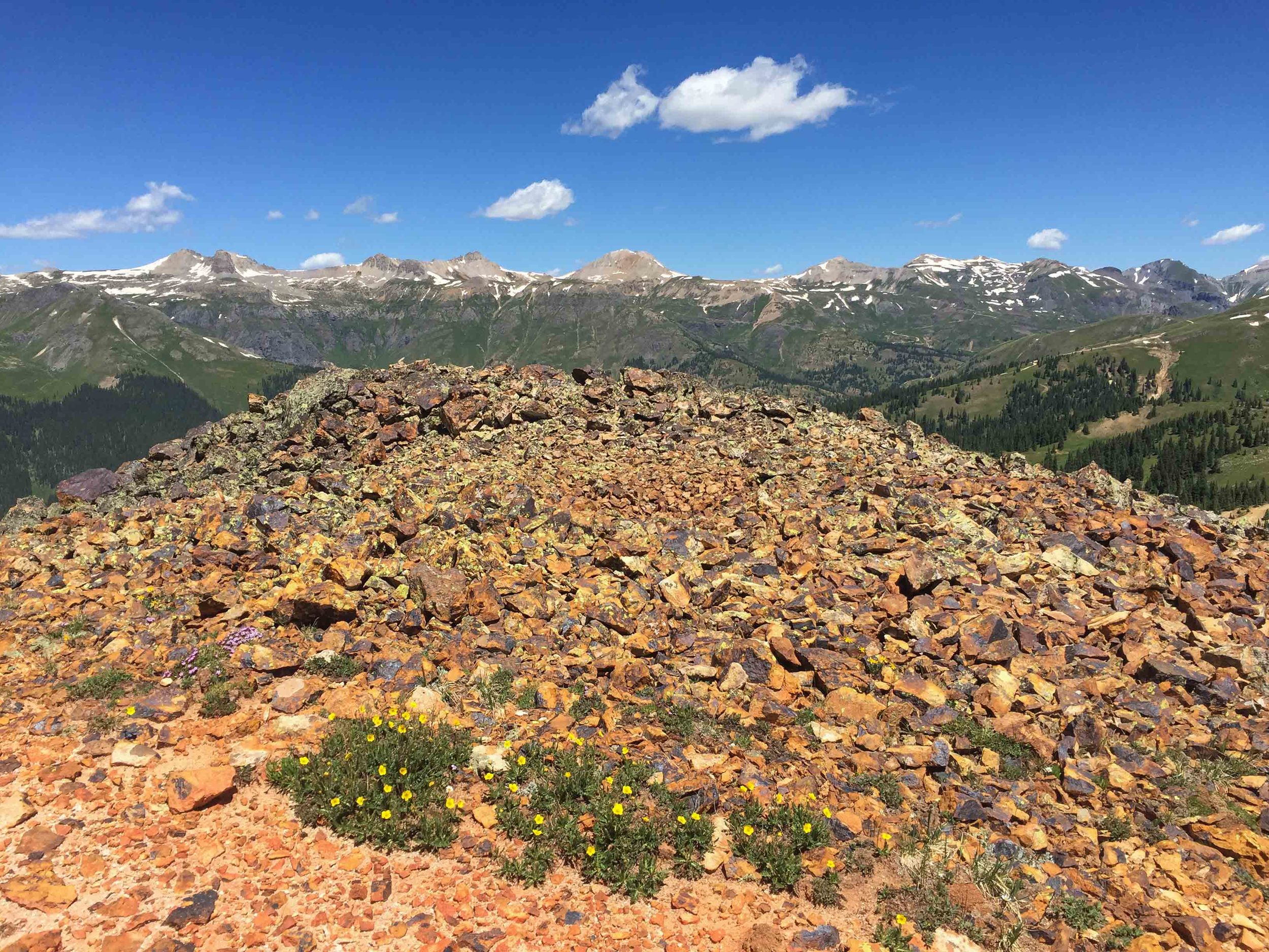 View near the summit