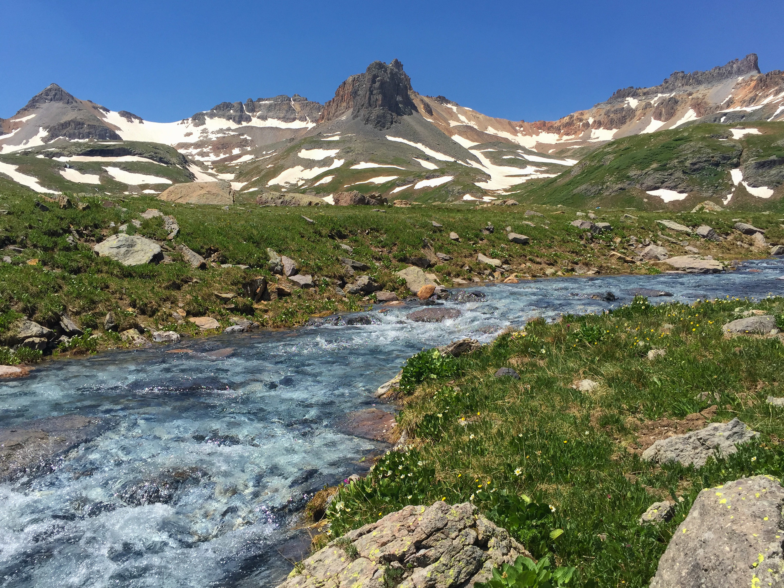 Ice Lake drainage