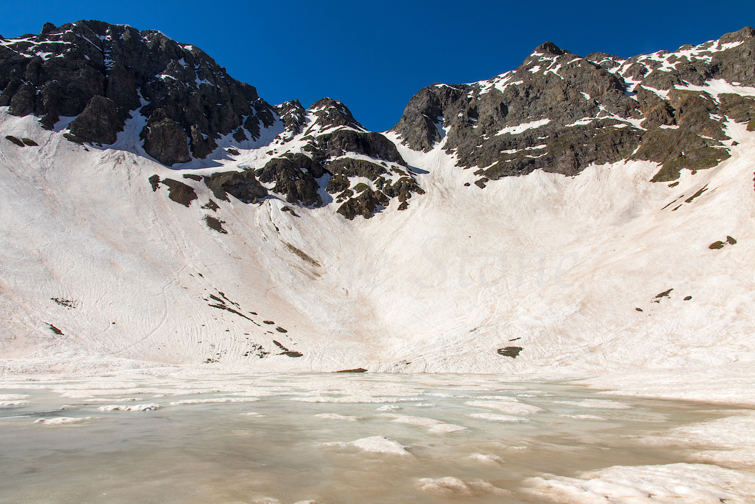 Velocity Lake still frozen, Image #JS2_1726