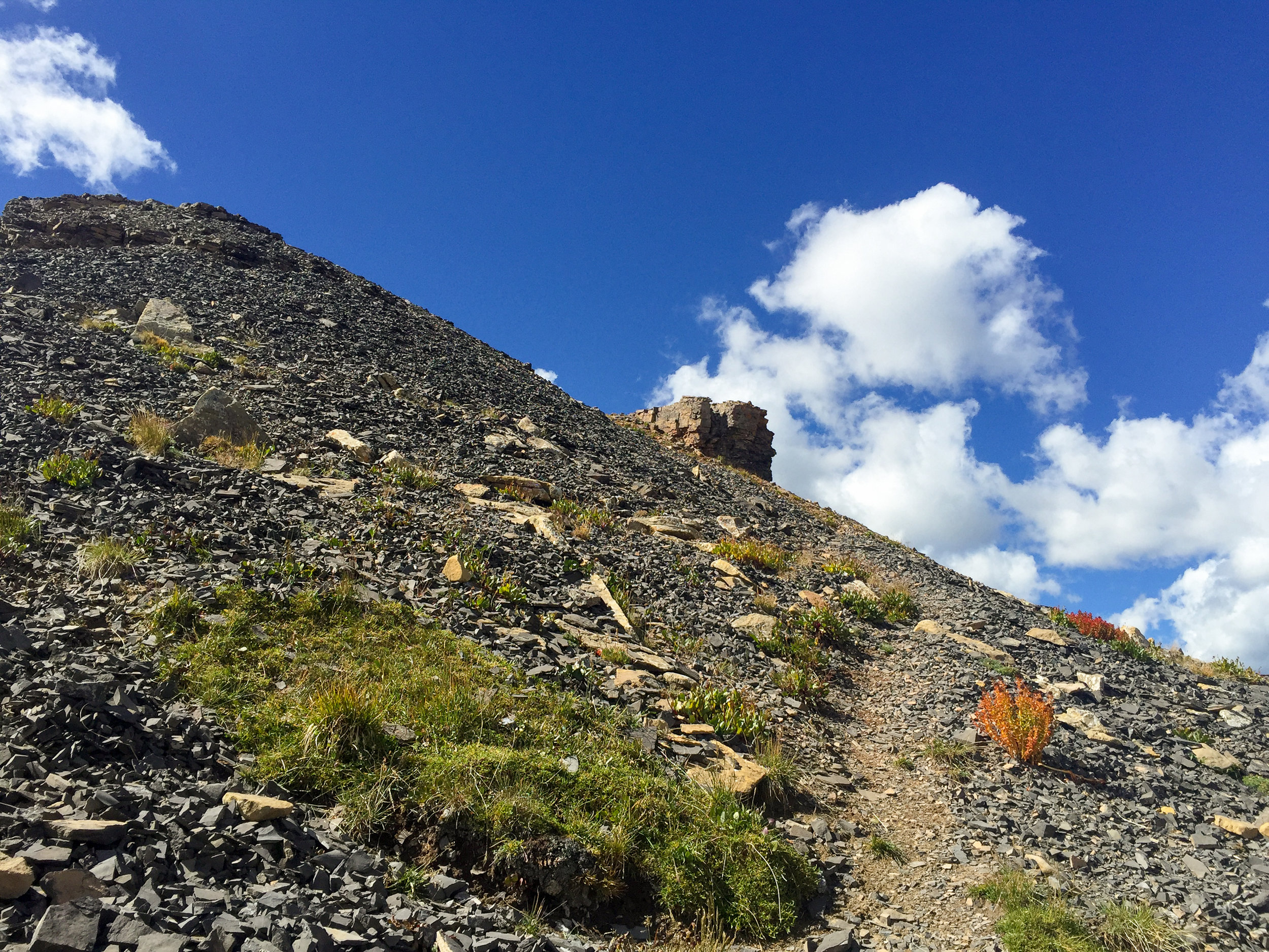 Route up Jura Knob