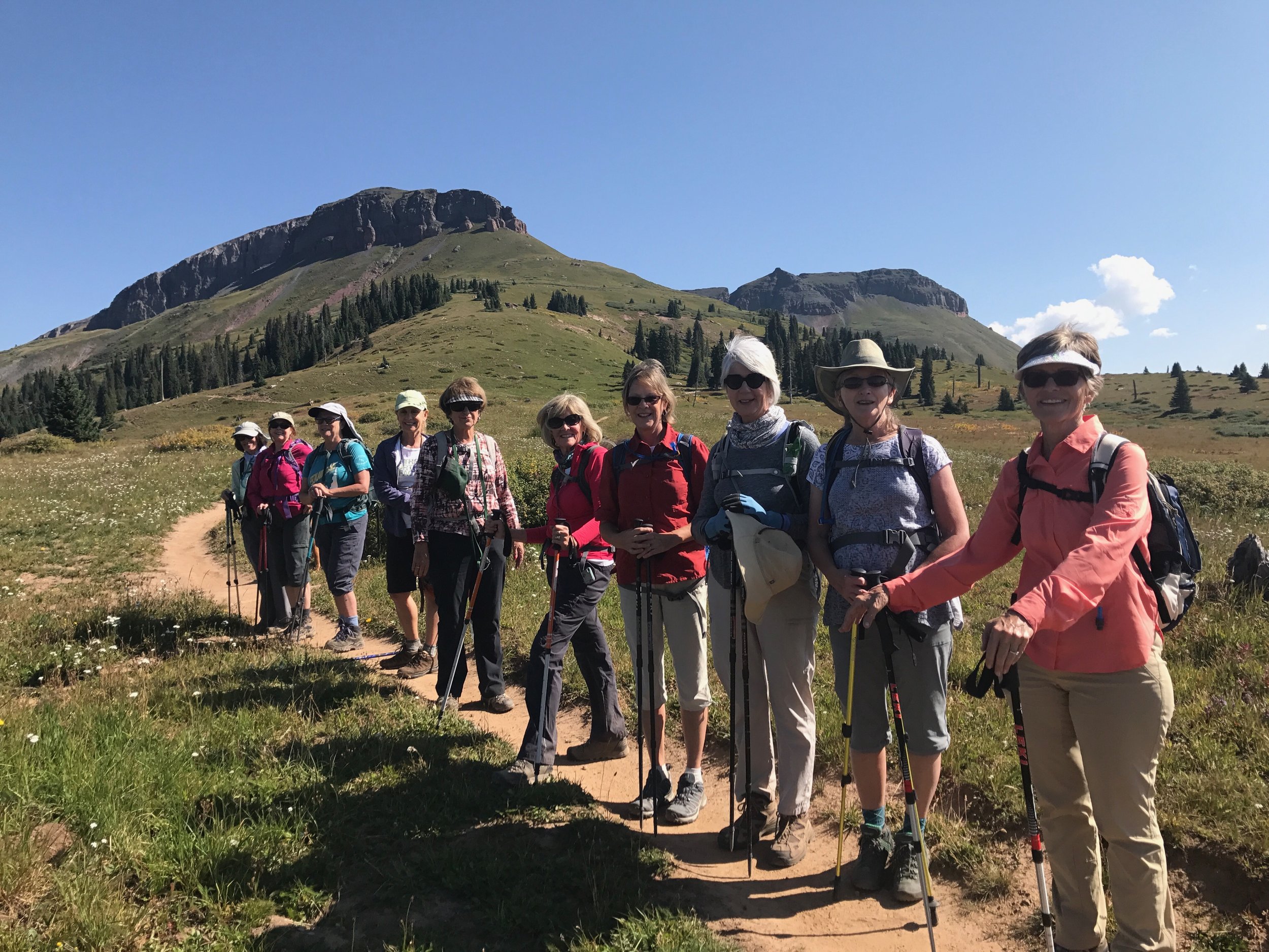 Moxies on the alternate hike on the Colorado Trail, ©KylaPrestwood