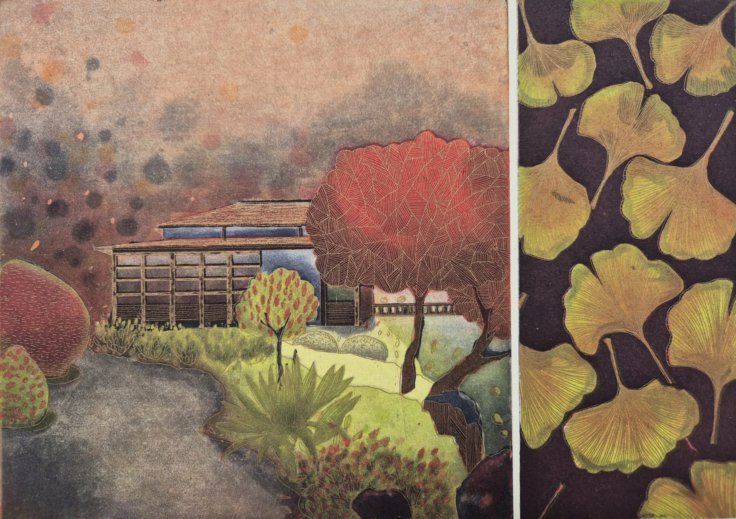 the ginkgos told us that the summer was over.jpg