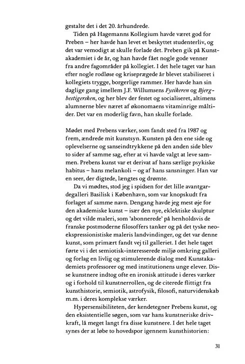  Uddrag fra Lisbeth Bonde og Maria Fabricius Hansen (red.):  Hvorfor Kunst? , Gyldendal 2007 