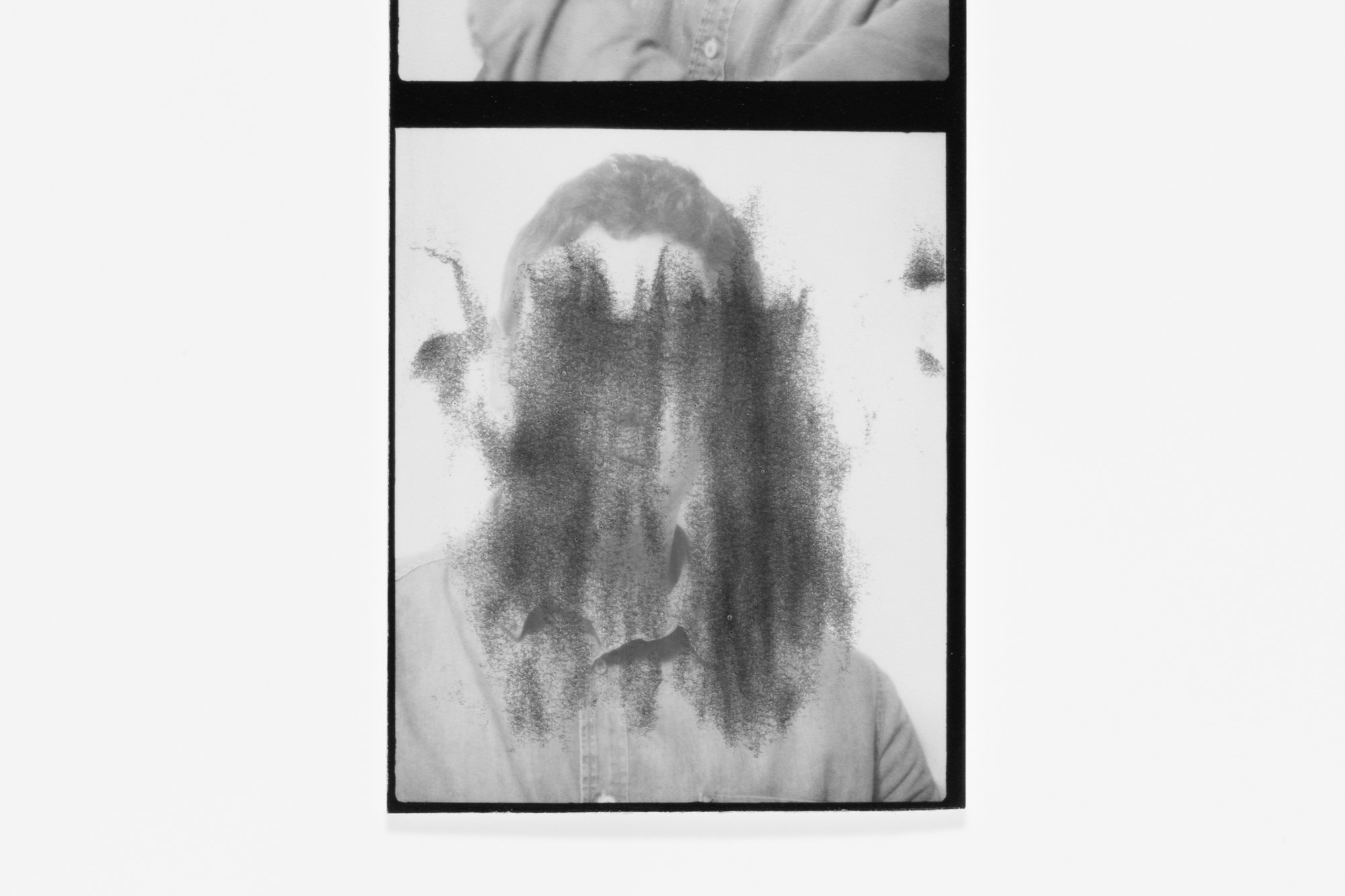      'Error / Portraits' is an unintentional collection of analog photo failures.  Wrong exposures, expired rolls, exhausted chemicals, light leaks, glitches during scanning, started to take the shape of an unexpected series.  Collected along the yea