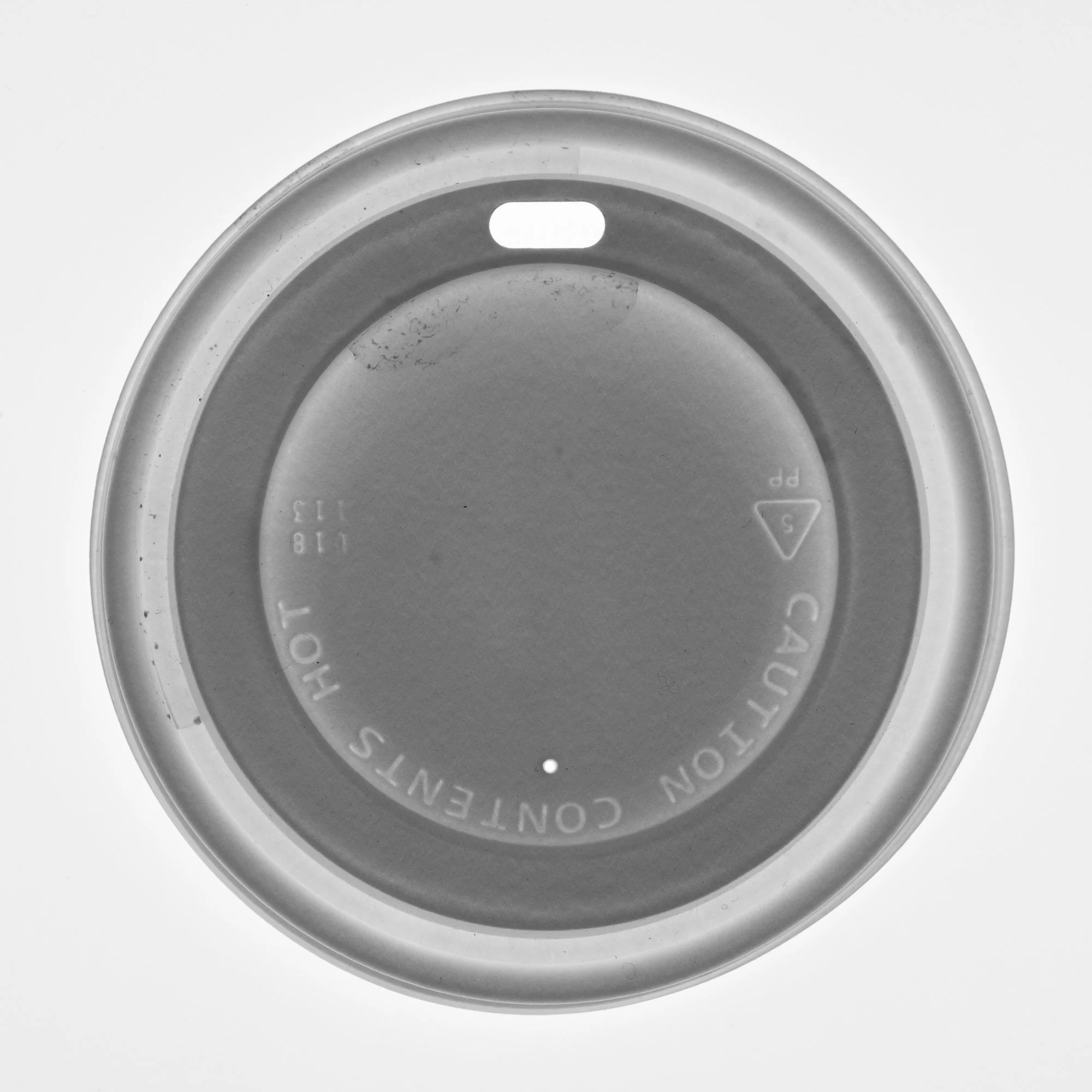     Coffee (a001)  Box 002 (a) – Cup lids (white) 2022  New York      