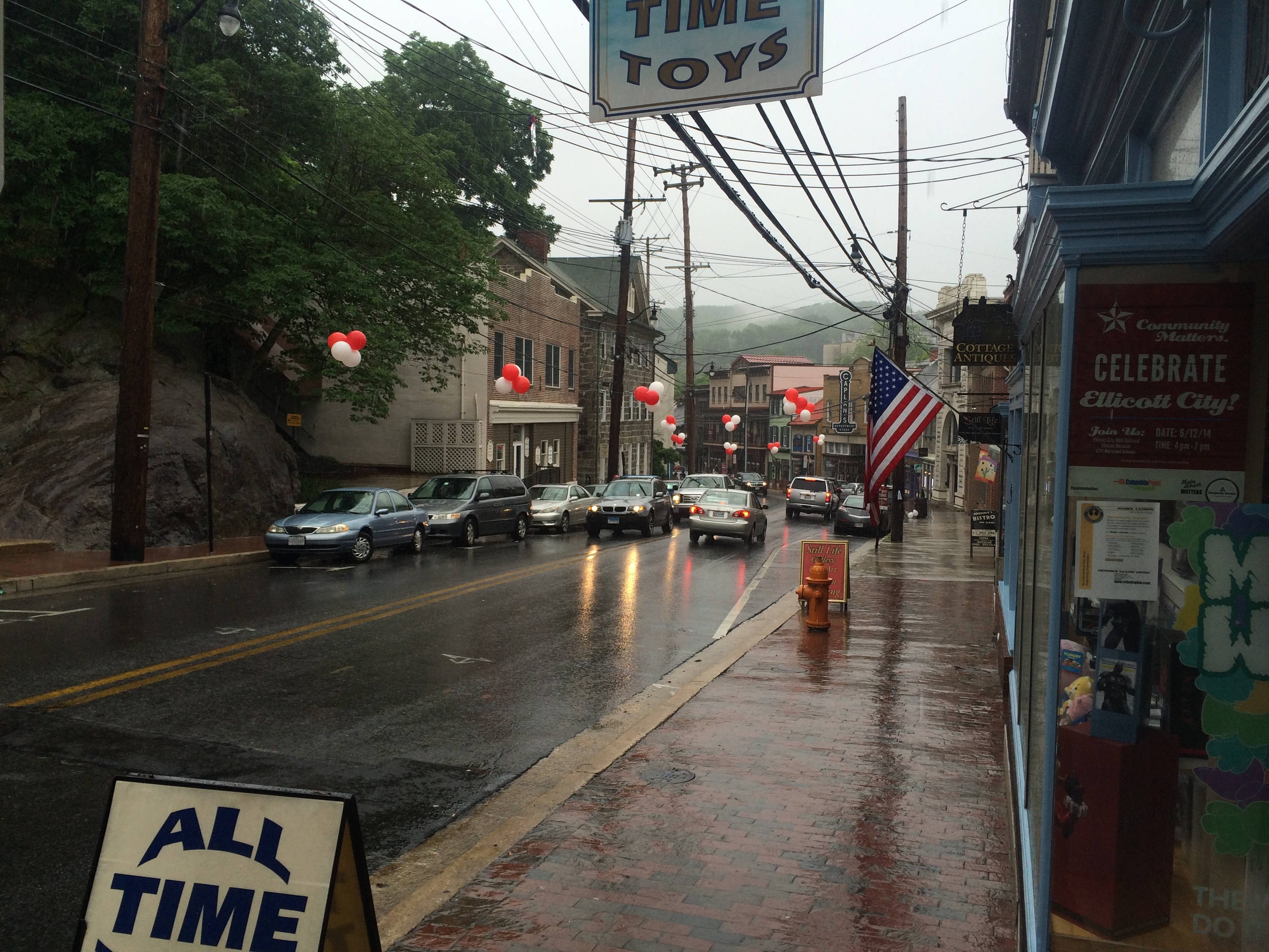 A little rain never stopped anyone!