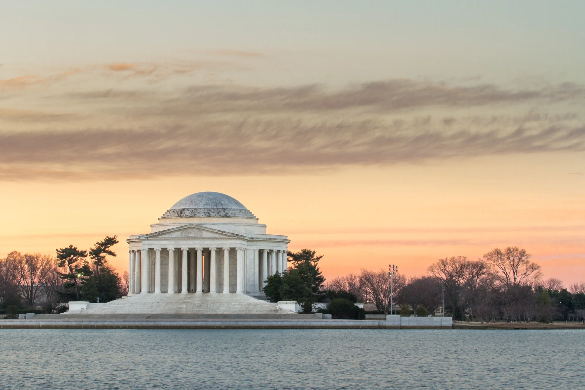 Jefferson Memorial at Sunrise