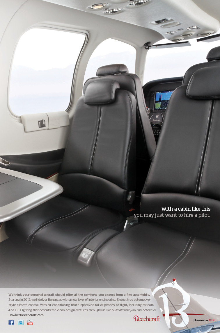Beechcraft AGENCY: Sullivan Higdon & Sink CD: Scott Flemming COPY: Bill Corley AD: Mike McCoy