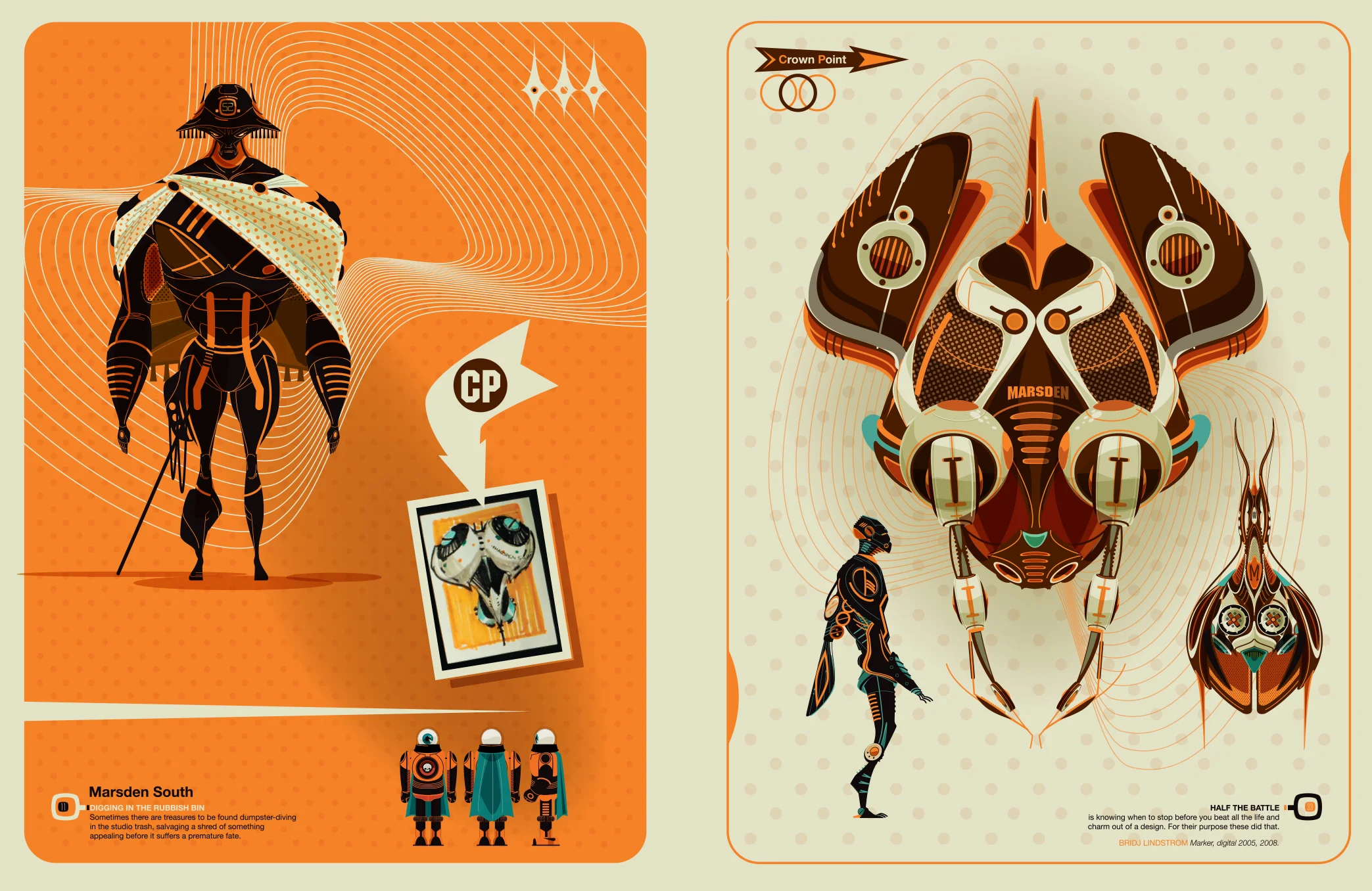 Big City Book Spread