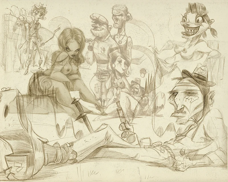 Sketchbook Spread
