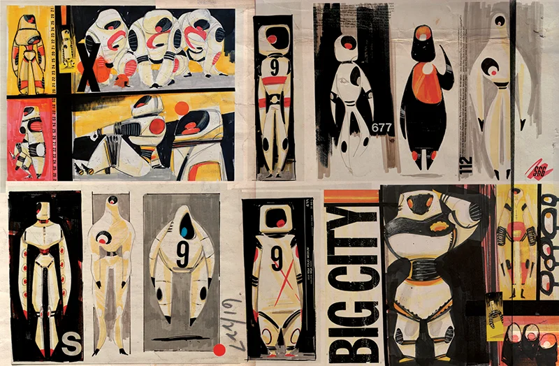 Big City Book Spread