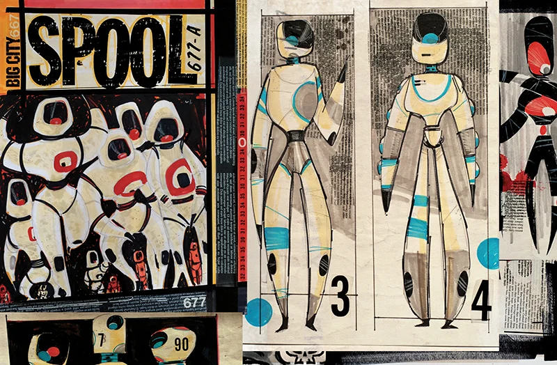 Big City Book Spread