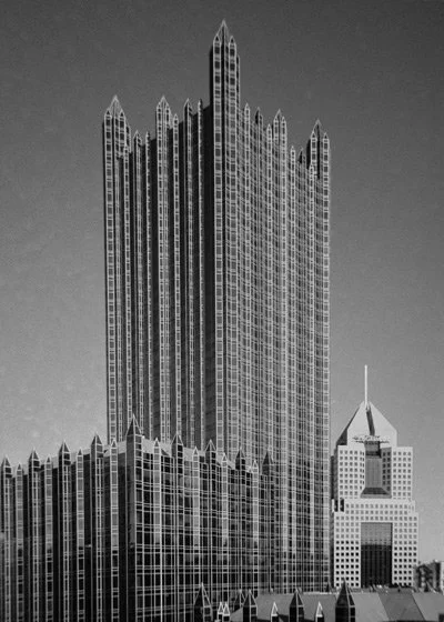 PPG Tower and Highmark Tower, Downtown Pittsburgh, Pa