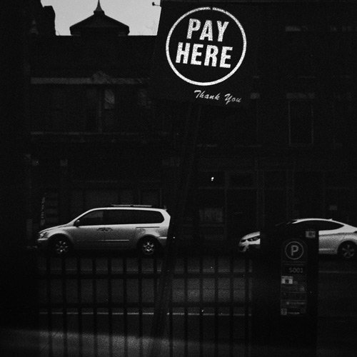 Pay Here Sign