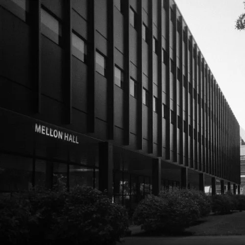 Richard King Mellon Hall of Science, Duquesne University. Architect: Ludwig Mies van der Rohe, 1968.