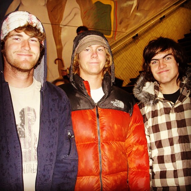 three amigos, 2006. Pablo smile.
