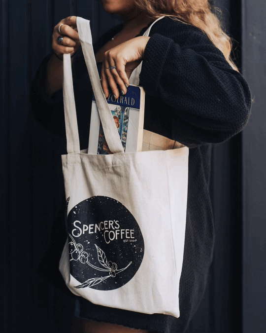Barista Series Tote Bag — Spencer's Coffee