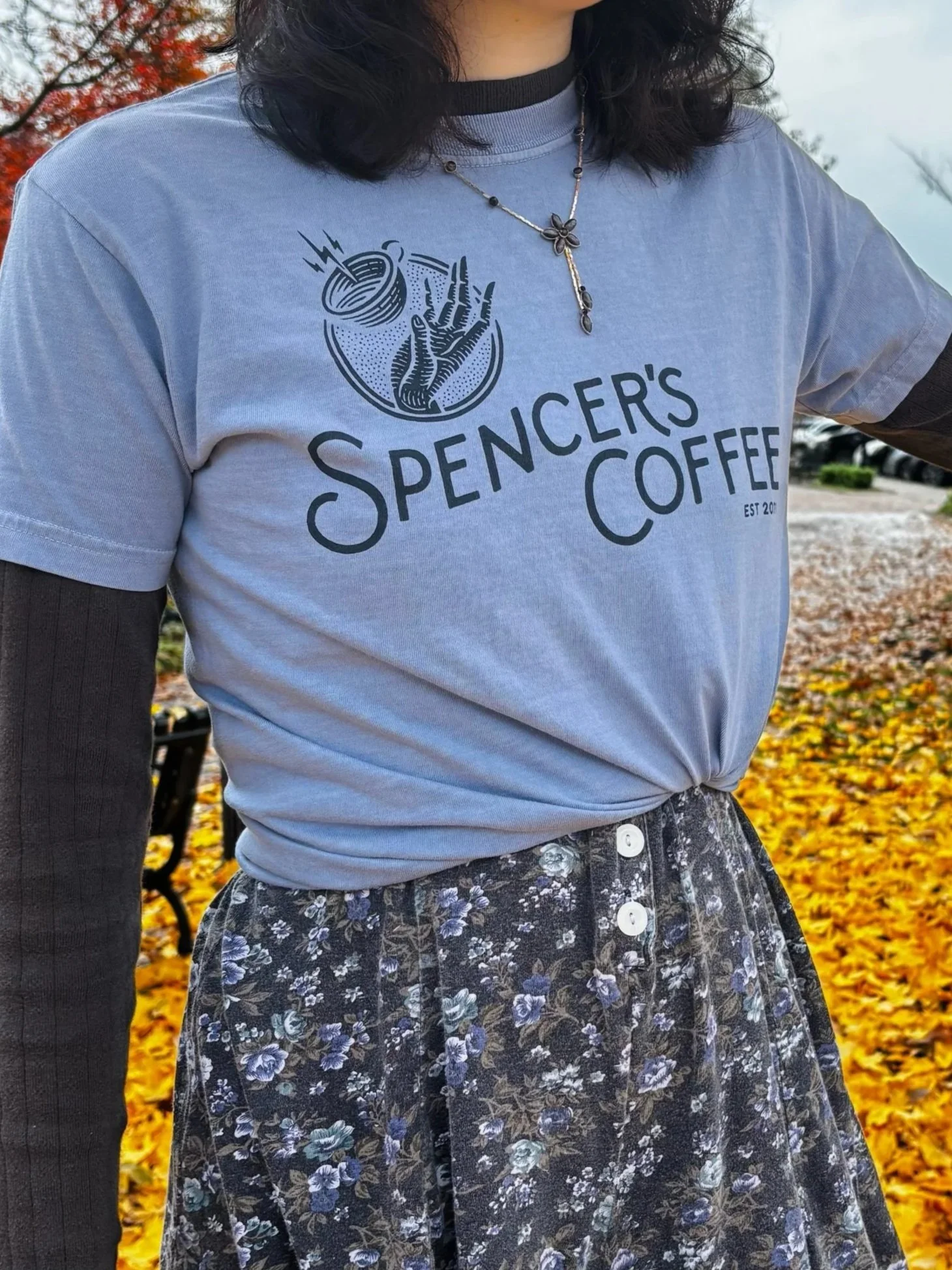 Hand+Cup Comfort Colors Youth Tee