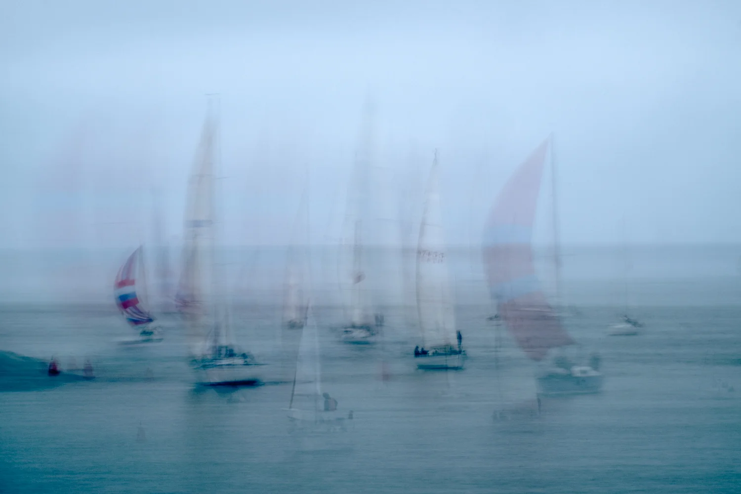 Regatta night at the Santa Cruz Harbor