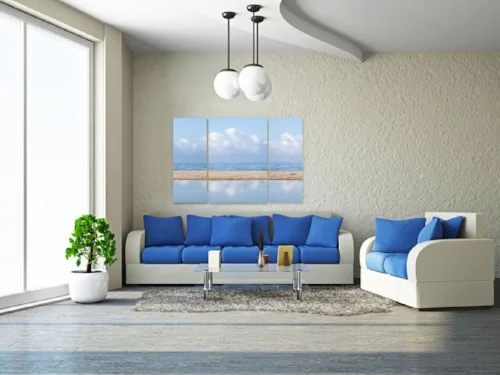 "Searenity" tryptic metal print 40"x60" 