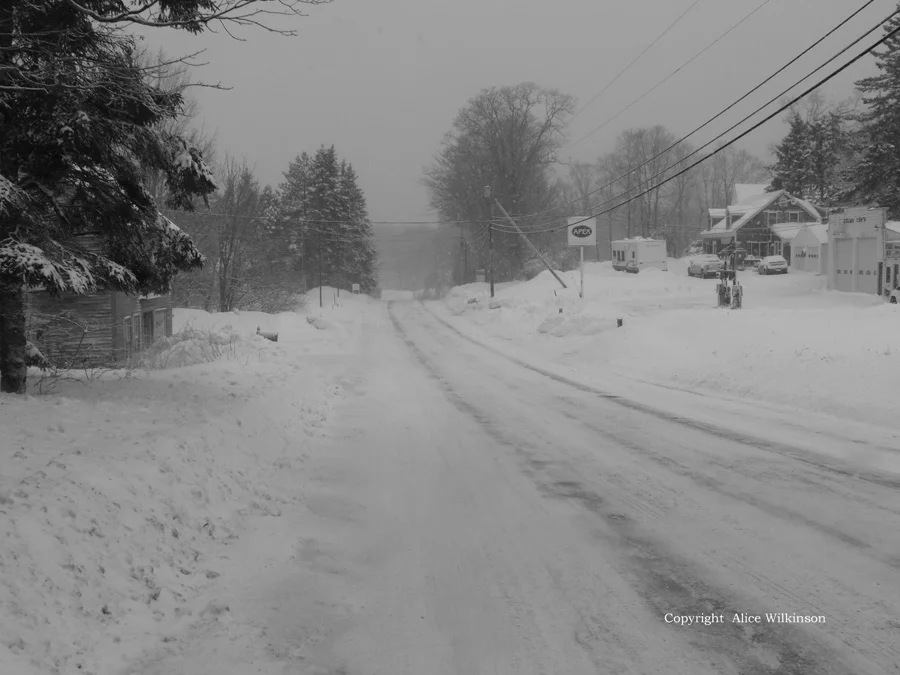 looking north on Rte. 15