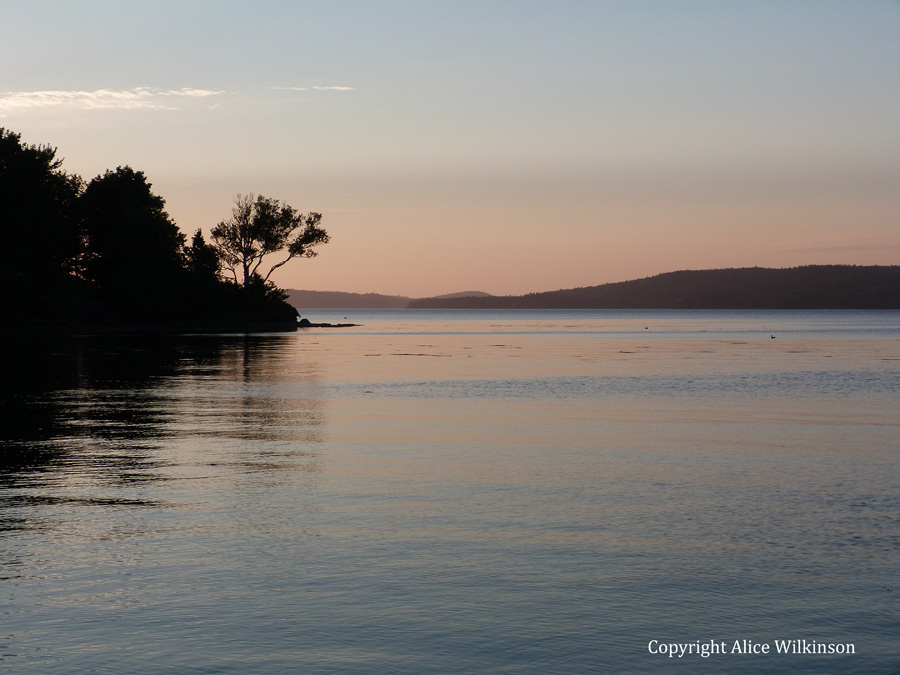  Deer Isle Sunset   