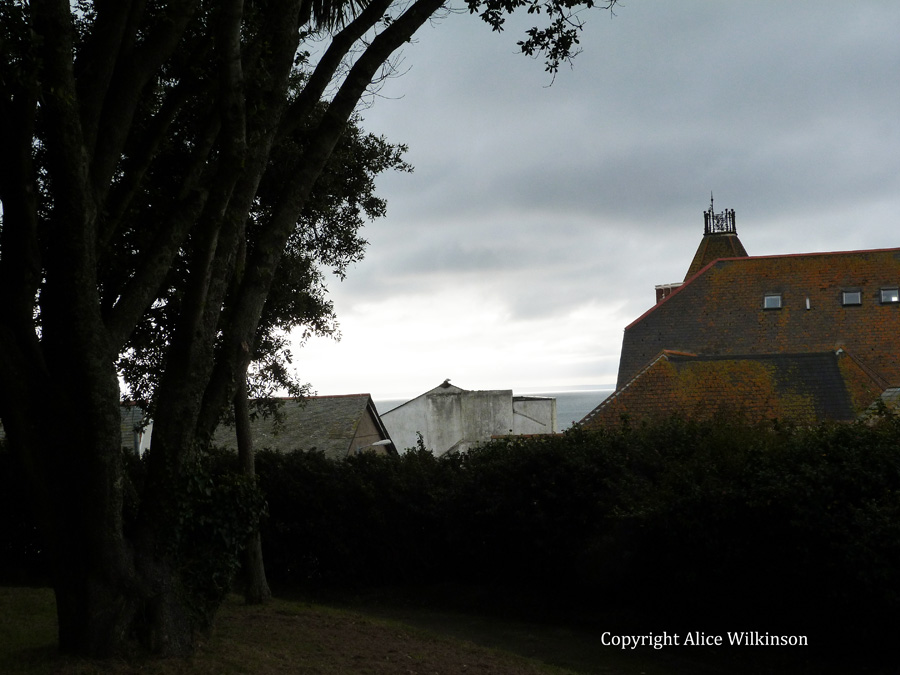  evening in churchyard 