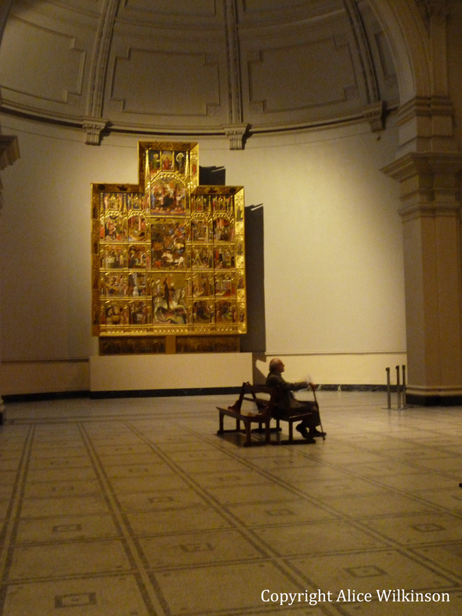 sitting with art