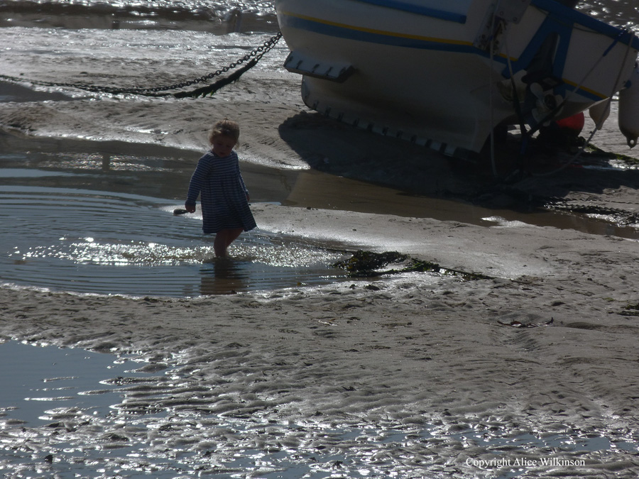  girl paddling 