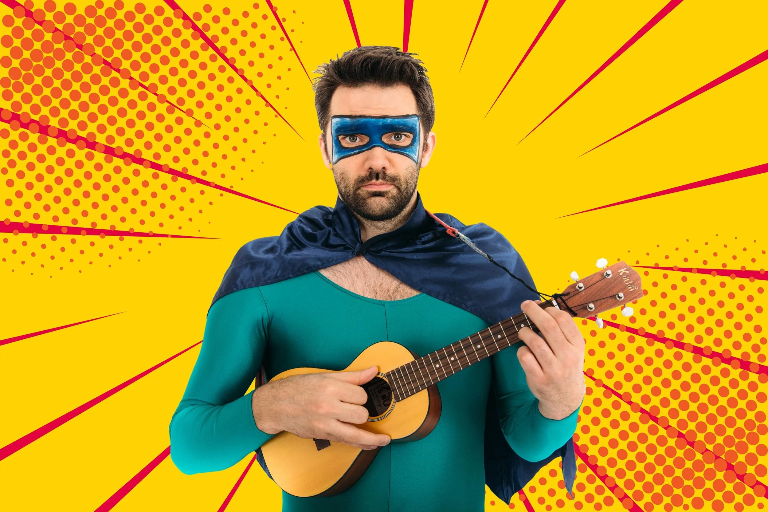 Image by Jassy Earl. Super Human Heroes was commissioned by Imaginate in association with Paisley Arts Centre